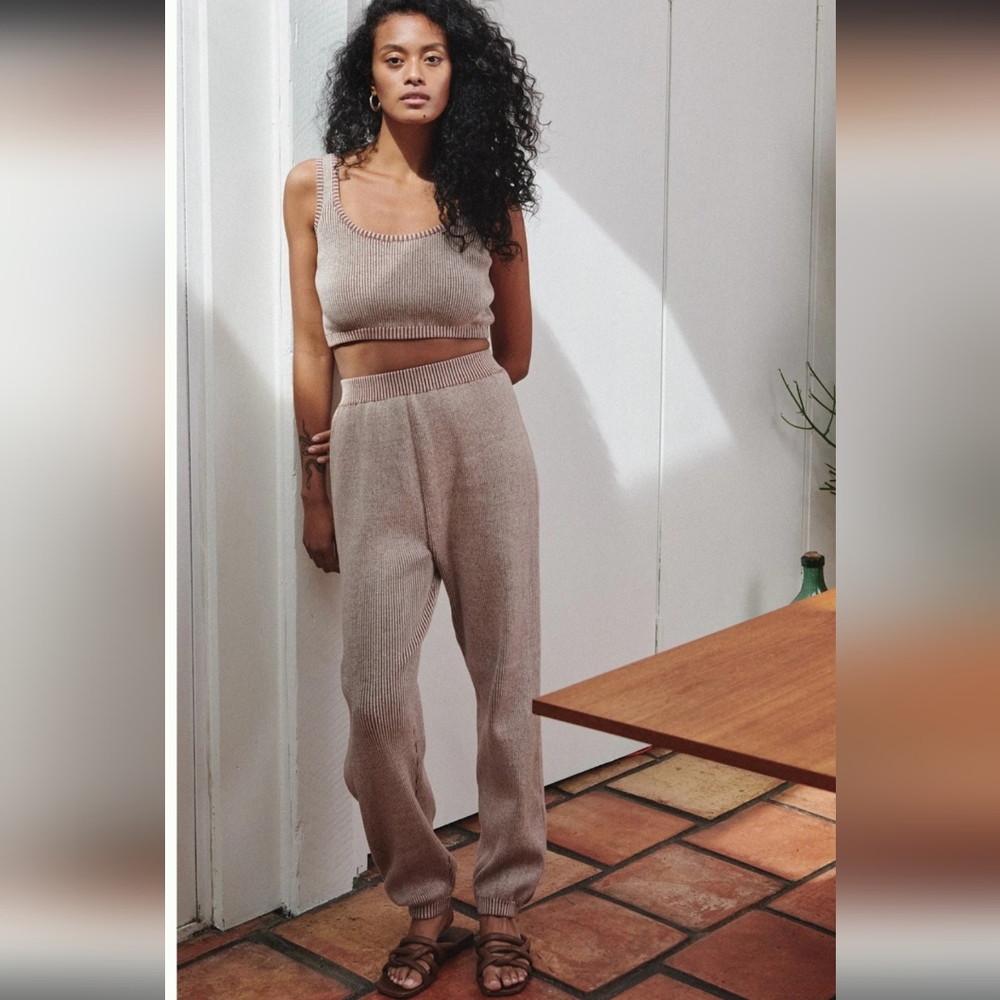 First Rite size small matching knit lounge set